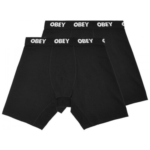 Obey boksarice Established work 2 pack boxers Črna Cene