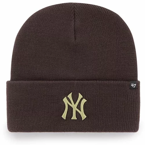 47 Brand Kapa MLB New York Yankees rjava barva