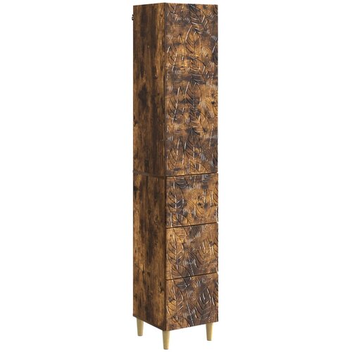 vidaXL Set ormara 2 kom. 33 x 34 5 x 90 cm Konstruirano drvo - Dimljeni hrast Cene