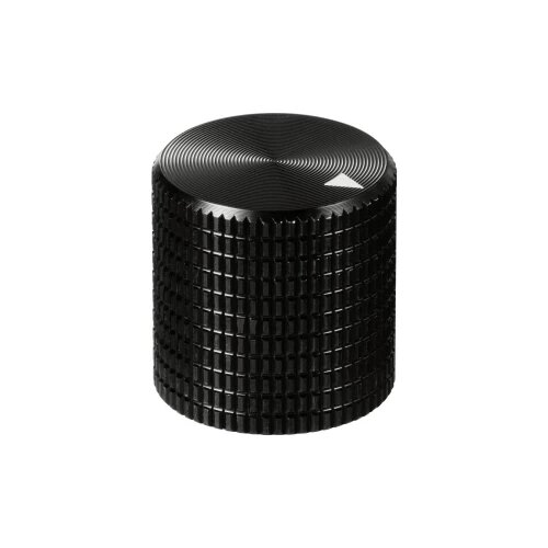 TRU COMPONENTS TC-11613844 okretni gumb s gumbom za obilježavanje crna (Ø x V) 17 mm x 17 mm aluminij 1 St. Cijene