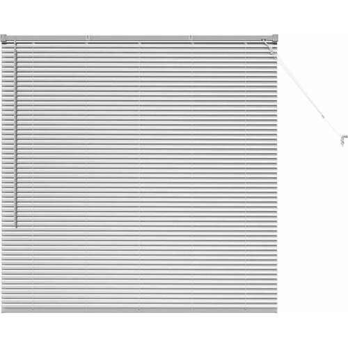  Venecijanski zastore Srebrno 130 x 135 cm Aluminij Slike
