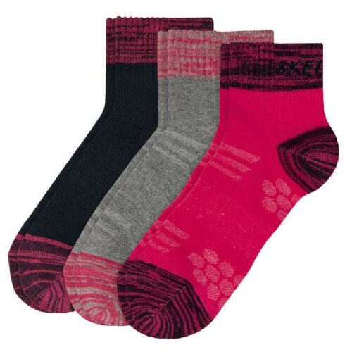 Skechers 3ppk wm mesh ventilation quarter socks sk42022-0400 Slike