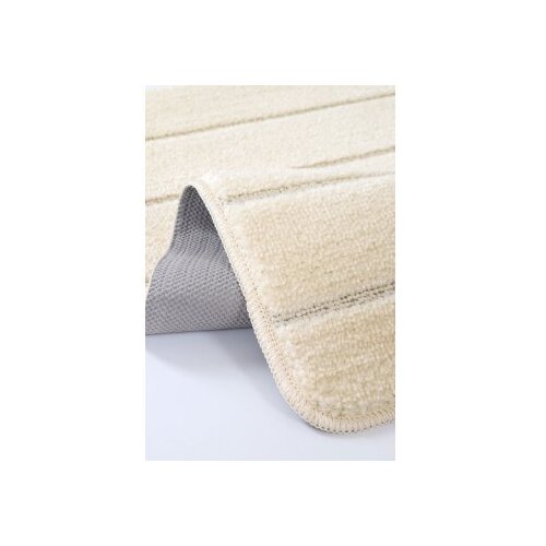  yeni cizgili - cream cream bathmat set (2 pieces) Cene