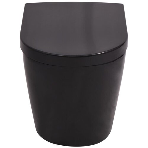  Zidna WC &amp;Scaron;koljka Keramička Crna Slike