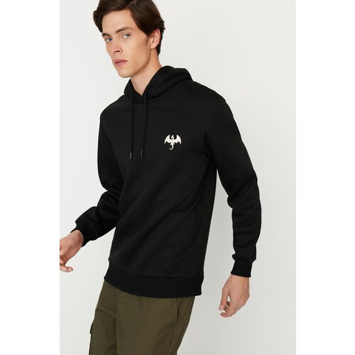 Trendyol Sweatshirt - Black - Regular Cene