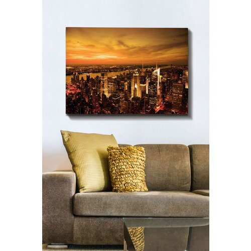 Wallity Slika Kanvas Tablo-102, 70x100 cm Cene