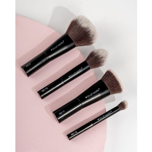 Brushworks On The Move Makeup Minis Complexion set čopičev Slike
