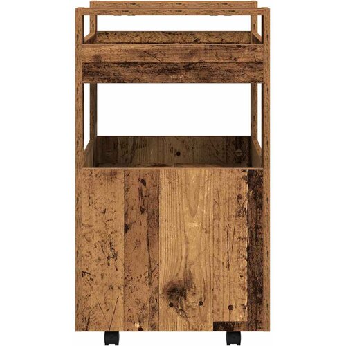  Kuhinjski kolica Staro drvo 60 x 45 x 80 cm Konstruirano drvo Slike