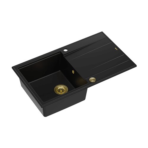 Quadron sudoper EVAN 111 + nano PVD čisto crna/zlato s daljinskim upravljanjem Cijene