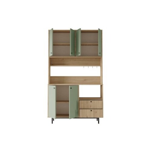 Hanah home RE7-SY oakgreen multi purpose cabinet Slike