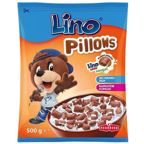 Lino Pillows tamni s tamnim punjenjem, vrećica 500g Cijene
