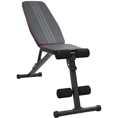 vidaXL nastavljiva bodibilder klop zložljiva 230 kg črno jeklo Cene