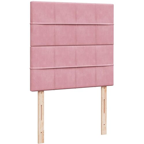 Box spring krevet s madracem ružičasti 90x200 cm bar&amp;scaron;unasti Slike