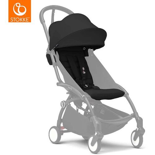 Stokke yoyo&reg; blazina &scaron;portnega sedeža s strehico color pack 6+ black Cene
