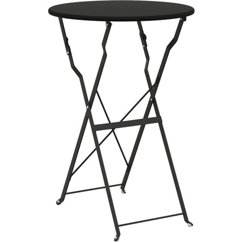 vidaXL Sklopivi Bistro Stol Antracit &Oslash;50x71 cm Čelik s pra&scaron;kastim premazom Cijene