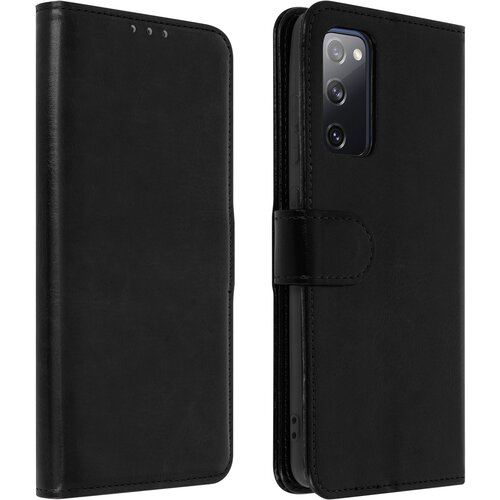 AVIZAR etui za samsung S20 fe, držalo za kartice in stojalo za video, serija vintage - crna, (20626547) Cene