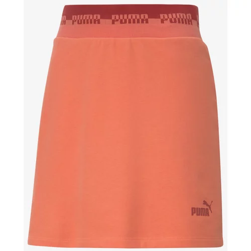 Puma AMPLIFIED SKIRT TR Ženska sportska suknja, narančasta, veličina