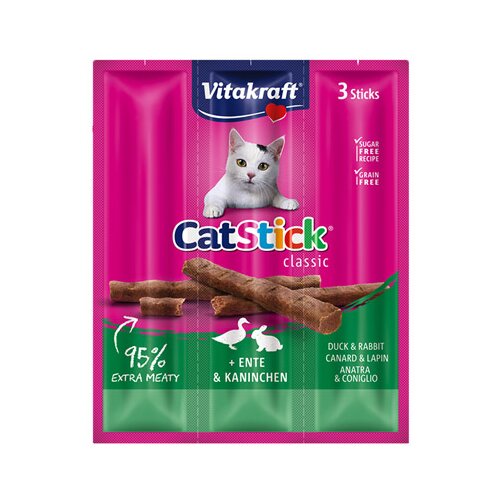 Vitakraft Poslastica za mačke Sticks, Pačetina i zečetina, 18 g Cene