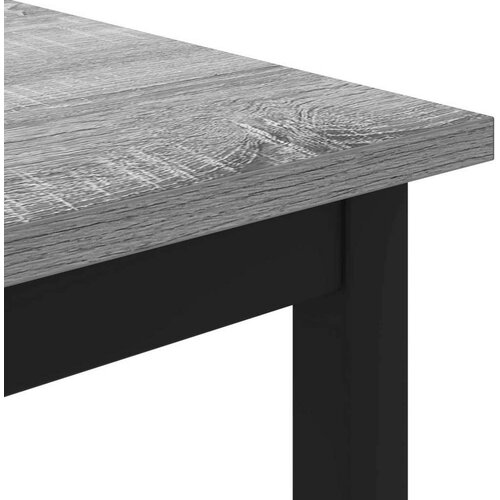  Stolić za kavu Siva Sonoma 80 x 80 x 45 cm Konstruirano drvo Slike