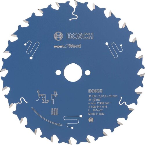 Bosch Bosch list kružne testere Expert for Wood 160 x 20 x 2,2 mm, 24 - 2608644016 Cene