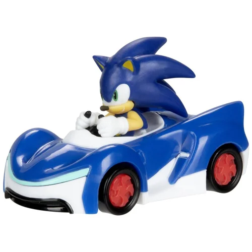 Sonic The Hedgehog 1/64 die cast vozila w3 - sonic 41486I