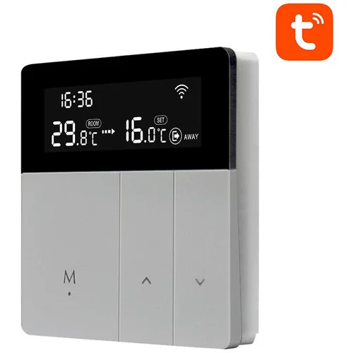 Avatto Pametni ogrevalni termostat za kotel WT50 3A Wi-Fi Tuya, (20657787)