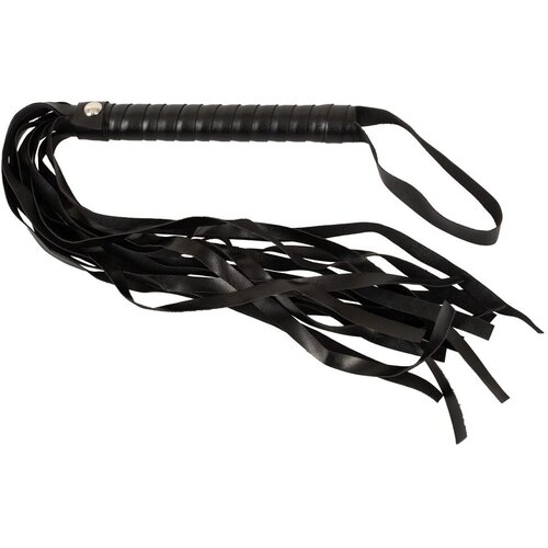 Magic Shiver Bič Flogger, 46cm, Crni Slike