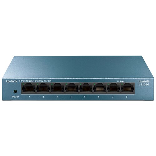 Tp-link switch LS108G litewave gigabit 8xRJ-45/10/100/1000Mbps/metalno kućište Cene