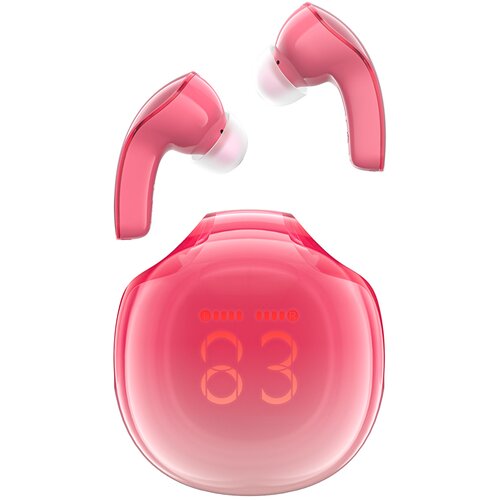 Acefast T9 Bluetooth 5.3 in-ear USB-C brezžične slu&amp;scaron;alke, rdeče, (21979749) Slike