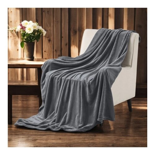 Ćebe Soft One 150x200cm Dark Grey ( VLK000382-darkgrey ) Cene