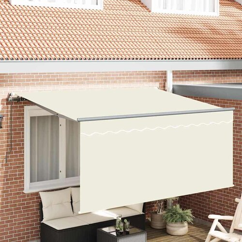  Skrovita tenda Krema 300 x 200 cm Poliester i aluminij Cene