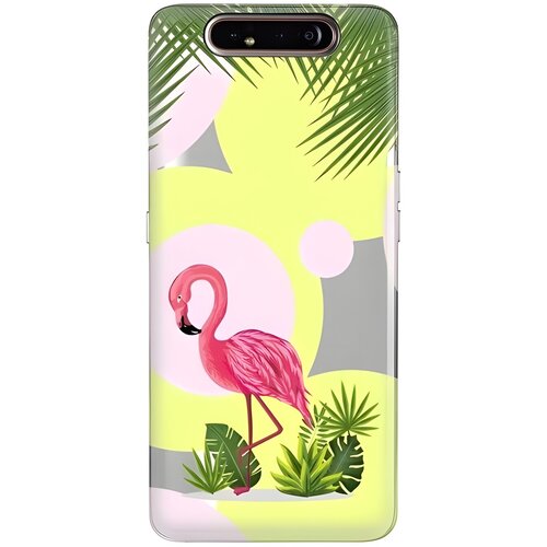 CaseGadget Silikonski ovitek s potiskom za Samsung Galaxy A80/Galaxy A90 - Večbarvna Cene