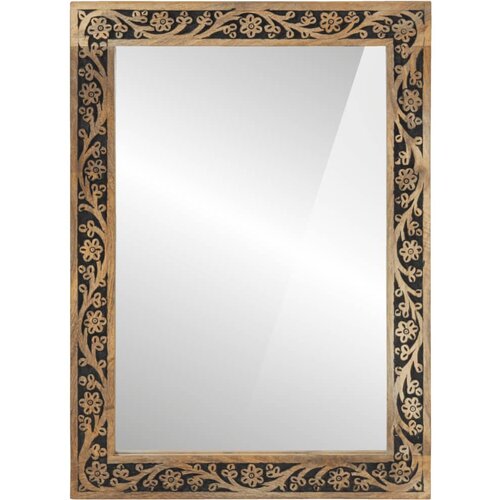 Maison Chic Kopalni&scaron;ko Ogledalo - Zrcalo - Kozmetično ogledalo 50x70x2,5 cm trden mangov les in steklo, (21697794) Cene