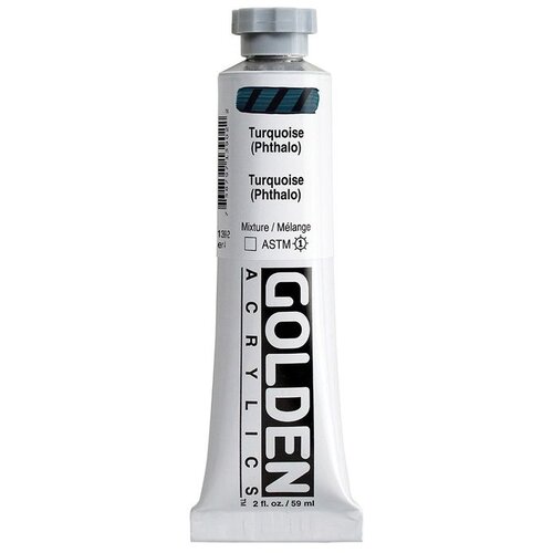  GOLDEN Heavi Bodi Akrilna boja 59 ml | 1390 turquoise (ftalo) Slike