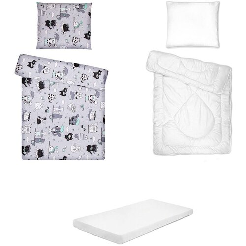 ACMA Posteljina set 5 elemenata za krevet 180x80 cm - Uzorak 30 Cijene