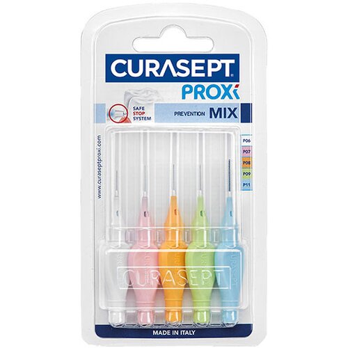 Curasept Proxi Prevention Mix medzobne ščetke miks P06, P07. P08, P09, P11 5 kos Cene