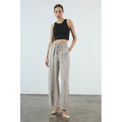 TRENDYOLMILLA Ženske pantalone TWOSS25PL00123, Bež Cene