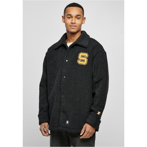 Starter Black Label Starter Sherpa Shirt Jacket Black Slike