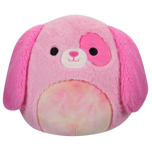 Squishmallows Squishmallow Pli&amp;scaron;ana igračka pas, 30 cm, Roze Slike