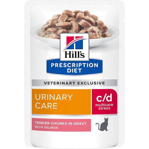 Hill’s Prescription Diet c/d Multicare Stress Urinary Care s lososom - 12 x 85 g Cene