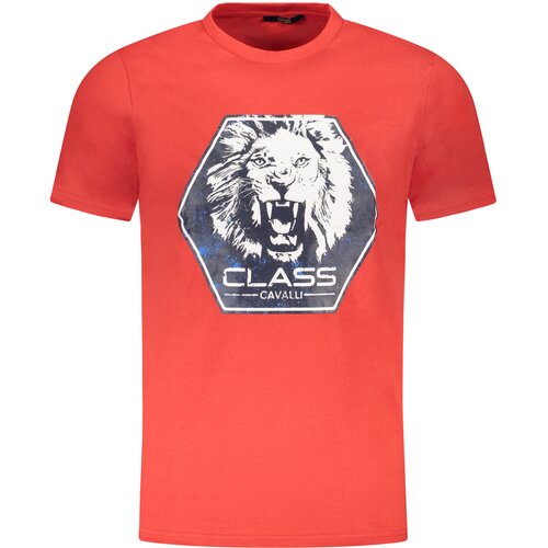 Cavalli Class SHORT SLEEVE T-SHIRT MEN RED Slike