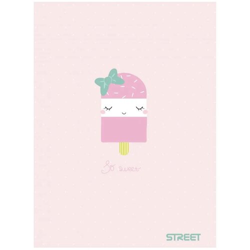 STREET Zvezek Sweet A4 mali karo Slike