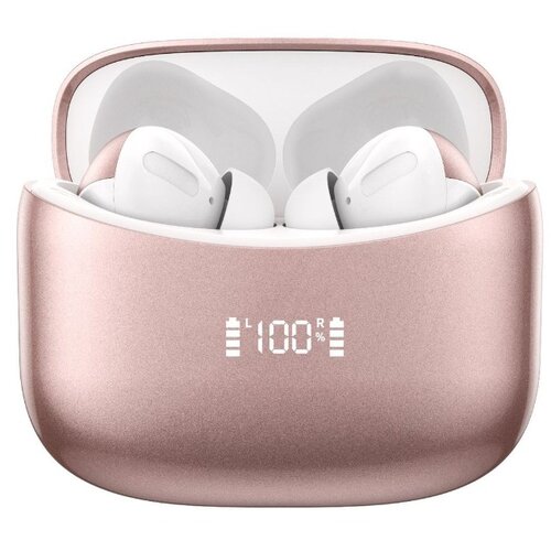 INF BX15 TWS Brezžične In-Ear Slu&scaron;alke z ANC, Dolby Atmos in LED zaslonom PinkGold, (5000323547) Cene
