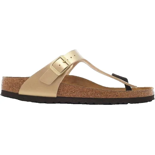 Birkenstock Sandali & Odprti čevlji Gizeh Etroite Pozlačena