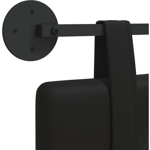  Držeće uzglavlje Zidne Crna 190 x 55 x 5 cm Lažna koža - Crna 180 cm bez LED Slike