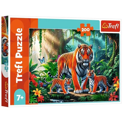 Trefl Tigrovi u džungli, puzzle od 200 dijelova - Cijene