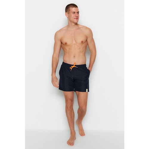 Trendyol Swim Shorts - Navy blue - Plain Slike