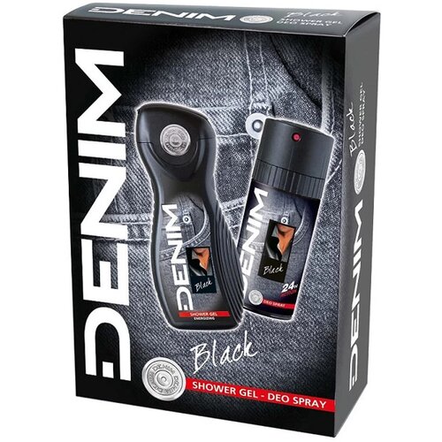 Denim Mu&scaron;ki kozmetički set Black Cene