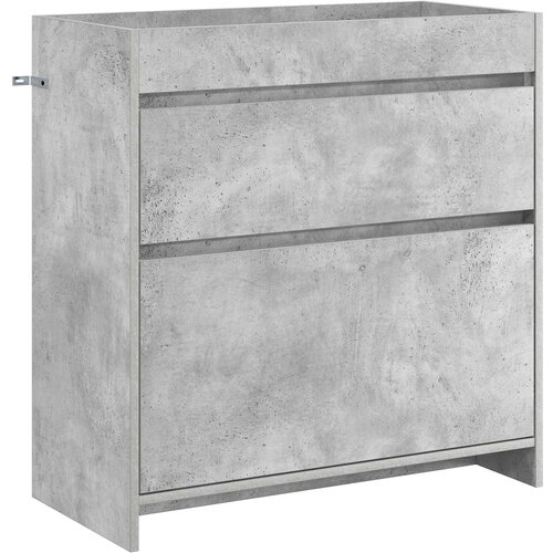 vidaXL Kabinetski ormarić ispod Lavabo - Umivaonika Betonska siva - Betonska siva 78 5 x 37 5 x 81 cm Cene