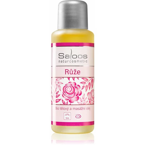 Saloos bio Body And Massage Oils Rose masažno olje za telo 50 ml